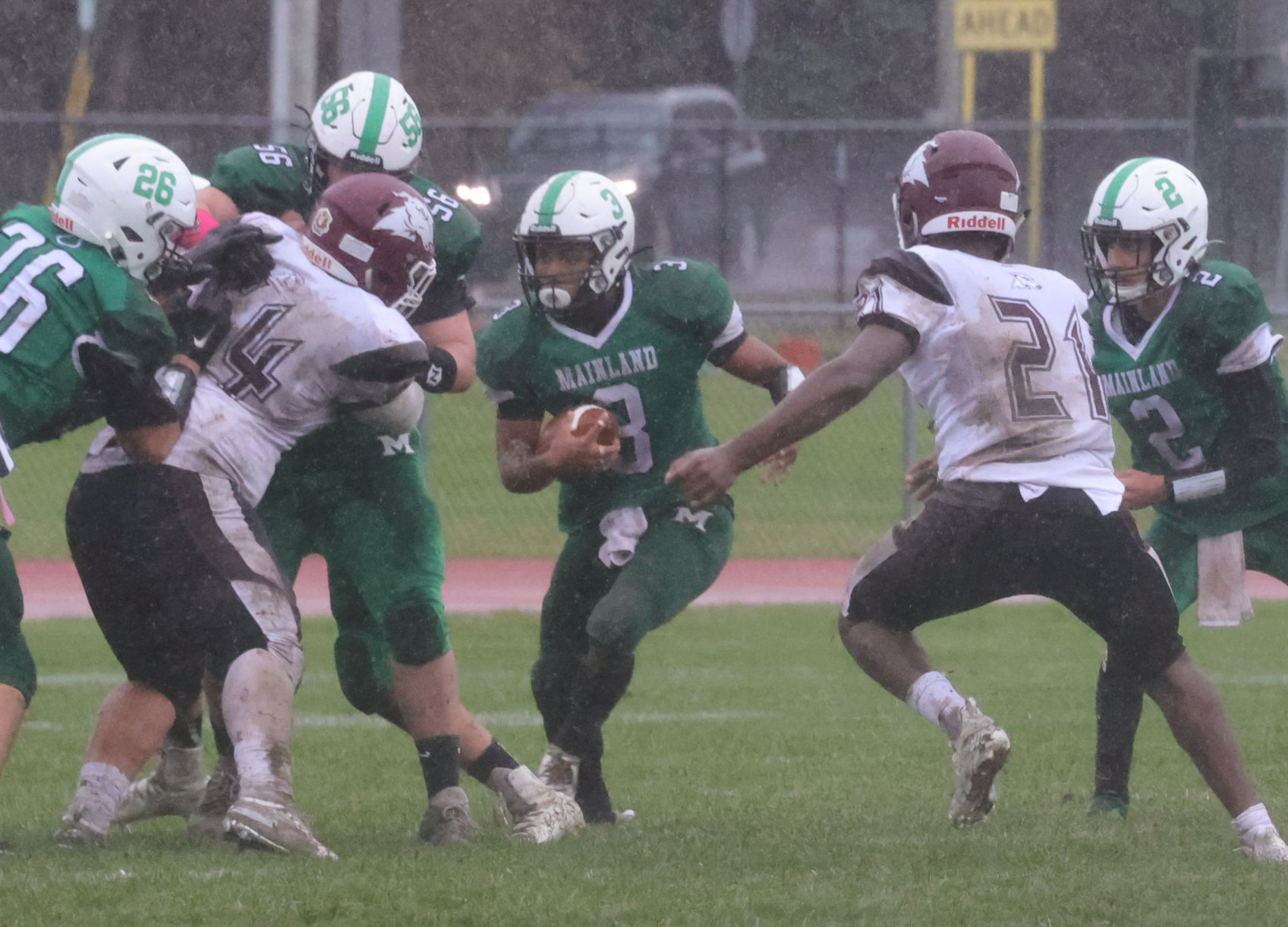 Pleasantville vs Mainland football